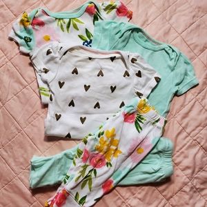 Cloud Island 0-3m 5pc set